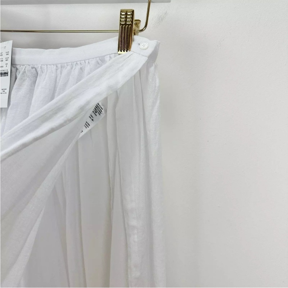 Jcrew Beach cotton white midi skirt - Picture 5 of 14